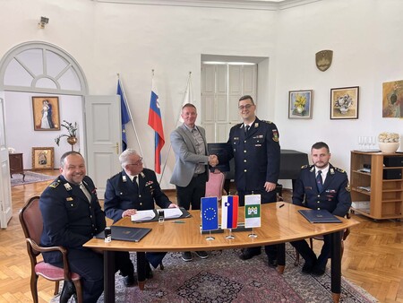 Župan Samo Rajšp in predsednik PDG Rače Robert Širec